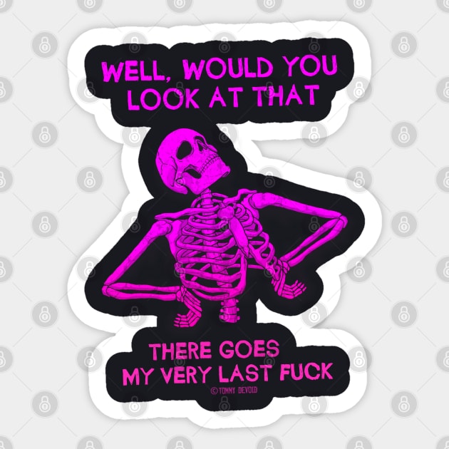 Safe travels Sticker by Tommy Devoid